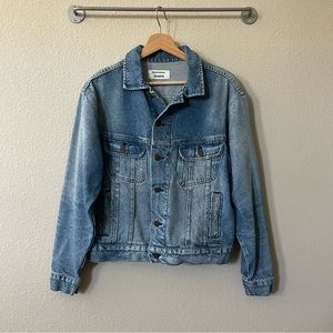 Reformation Jeans Denim Jacket In Shasta Wash Sz:S